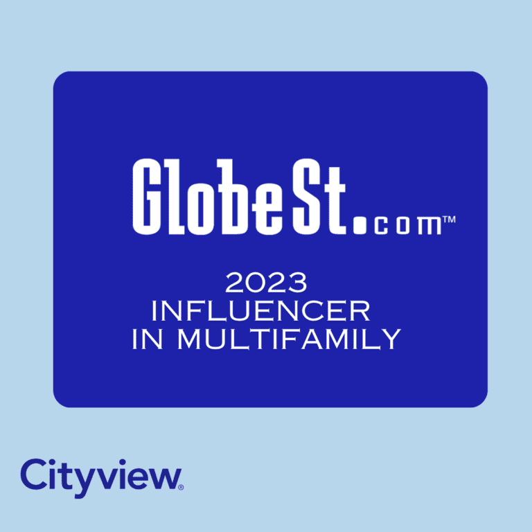 Cityview Named Top Influencer in Multifamily by GlobeSt
